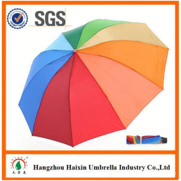 Top Quality Latest Parasol Print Logo windproof umbrella compact